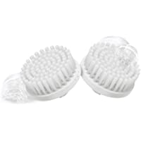 Braun 80 Face - Set de 2 recambios de cepillo facial de limpieza para depiladora facial- color blanco